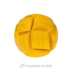 Bambus-Puzzle "Ball Gelb" - Fridolin