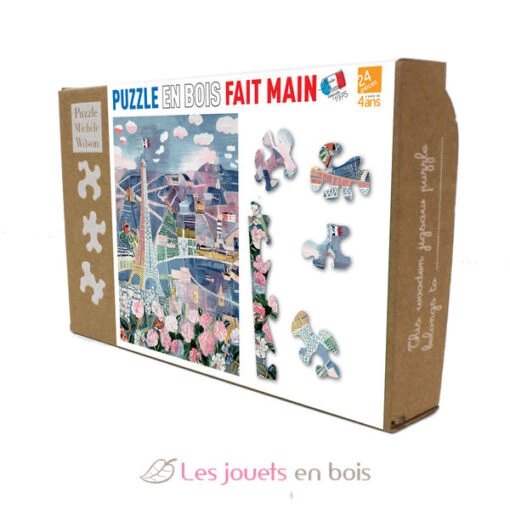 Paris Im Frühling Von Dufy - Puzzle Michele Wilson -Brettspiele Angebote k25 24 paris au printemps dufy puzzle en bois michele wilson